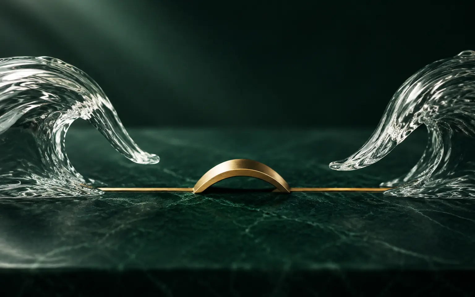A protected commercial margin between opposing currency waves